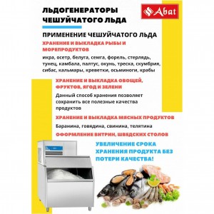 Льдогенератор ABAT (АБАТ) ЛГ-1200Ч-02 71000019511 Льдогенератор ABAT (АБАТ) ЛГ-1200Ч-02 71000019511